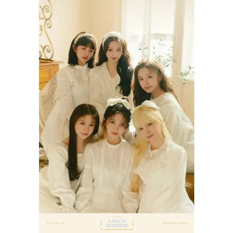 Kpop IVE Poster Wall Art Studio Album I’ve IVE Korean Fashion Cute Group Idol Picture Canvas Painting Room Home Decor Fans Gift otakupop.store