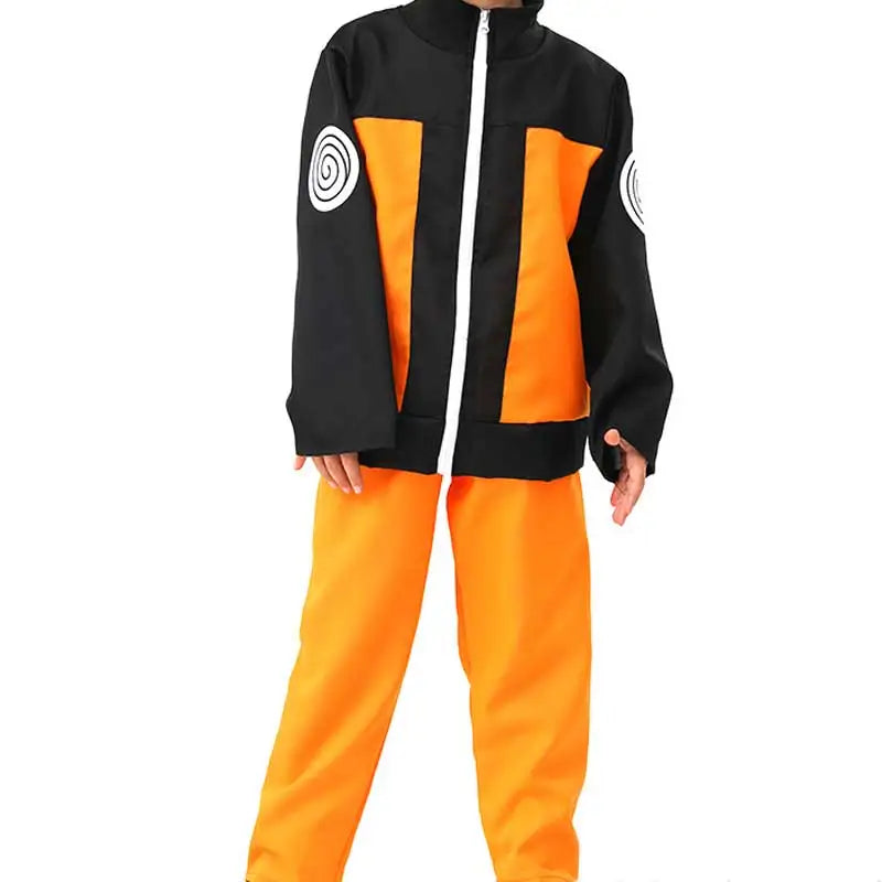 Adult Kids Uzumaki Jacket Pants Cosplay Wind Caller Costume Cosplay Anime Secondary Roleplay Costume otakupop.store