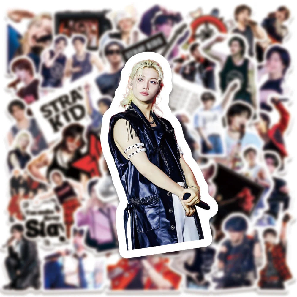 New SKZOO Stray Kids World Tour Stickers Bangchan Felix Stickers Notebook Stickers K-POP SKZ Fans' Favorite Stickers otakupop.store