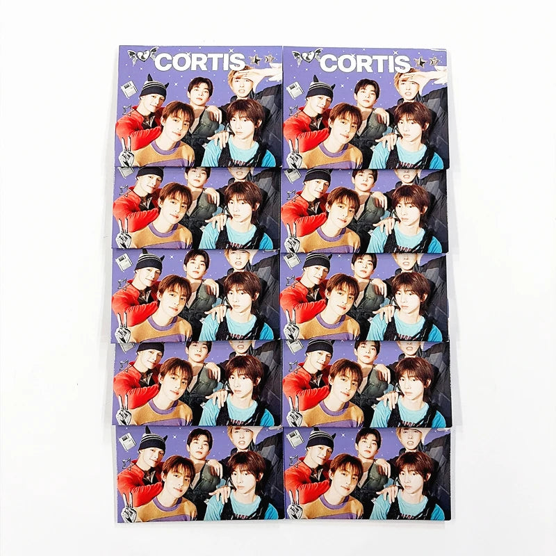 Random 5/10 Packs K-pop CORTIS Support Photocards, 3 Inch Korean Boy Group Idol LOMO Cards, Fans Collection Gift otakupop.store