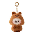 Porte-clés peluche BT-21 KPOP série Zoo suspendu sac cadeau fan ARMY