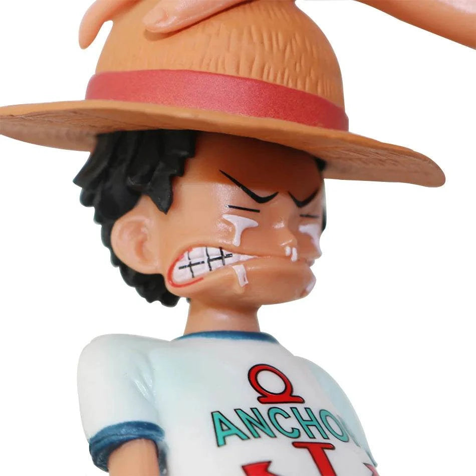 Figurine One Piece – Luffy & Shanks 18cm | Collector PVC