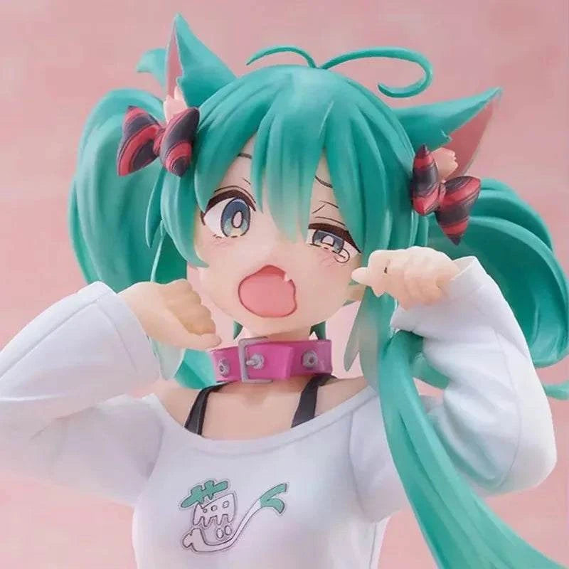 Figurine Hatsune Miku 11cm Neko T-Shirt Ver. – Kawaii Anime | otakupop.store