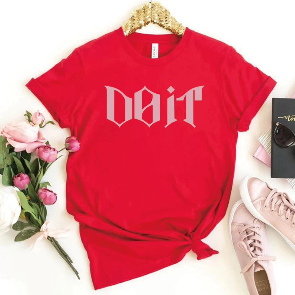 2026 Kpop T-shirt SKZ It Tape Do It Shirt DO IT Tshirt K-pop Shirts Harajuku Tops Streetwear Unisex Short Sleeves Casual Tops otakupop.store