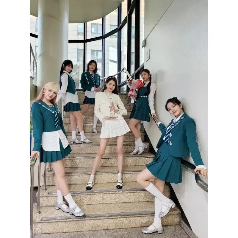 Kpop IVE Poster Wall Art Studio Album I’ve IVE Korean Fashion Cute Group Idol Picture Canvas Painting Room Home Decor Fans Gift otakupop.store