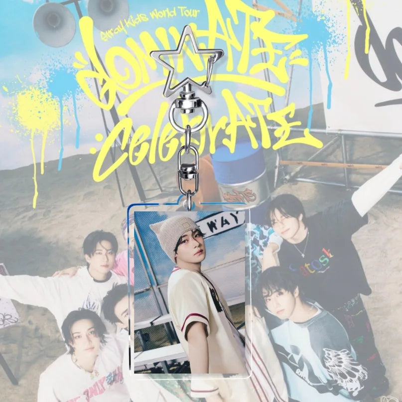 K-POP Stray Kids  Acrylic Keychain SKZOO Huang Xuanchen's New AlbumCelebrate KARMA Accessories  Keychain Accessories Gifts otakupop.store