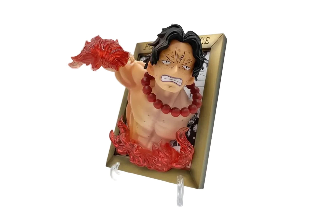 Cadre 3D One Piece – Sabo, Ace & Luffy | Déco Manga Premium
