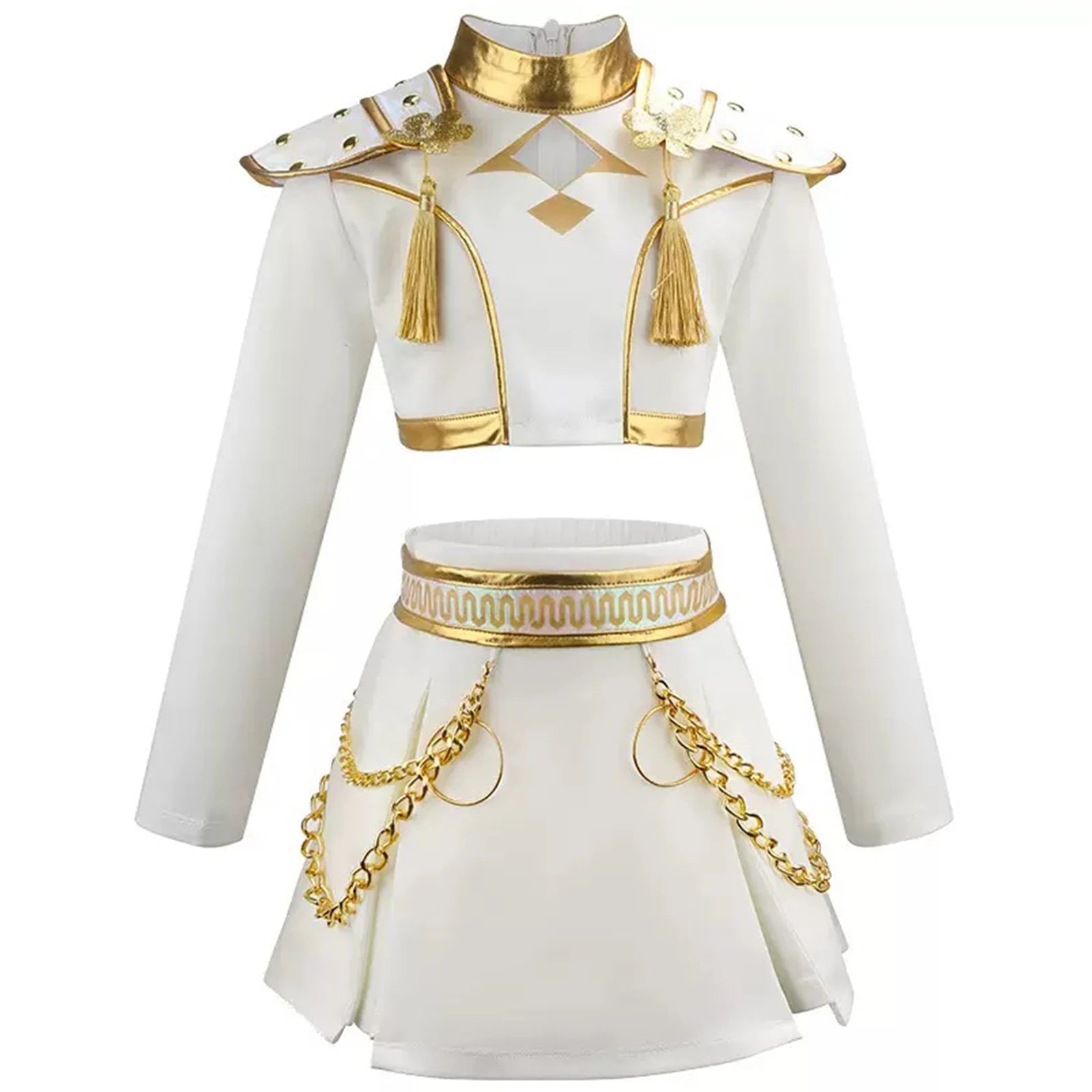 K-pop Cosplay Costumes Rumi Kpop Singer Dress Up for Kids KPop Party otakupop.store