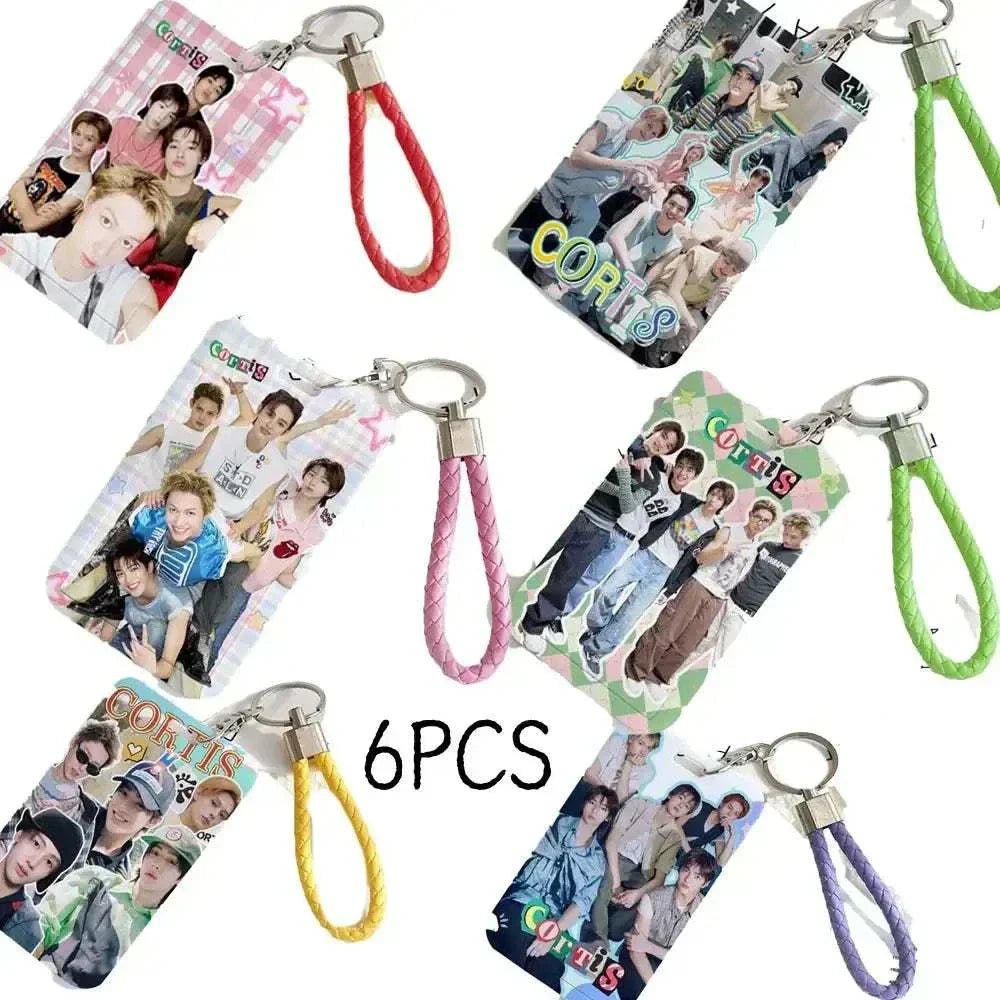 Porte-Cartes & Porte-Clés Acrylique CORTIS – Lot de 6 | K-pop Fan Merch - otakupop.store