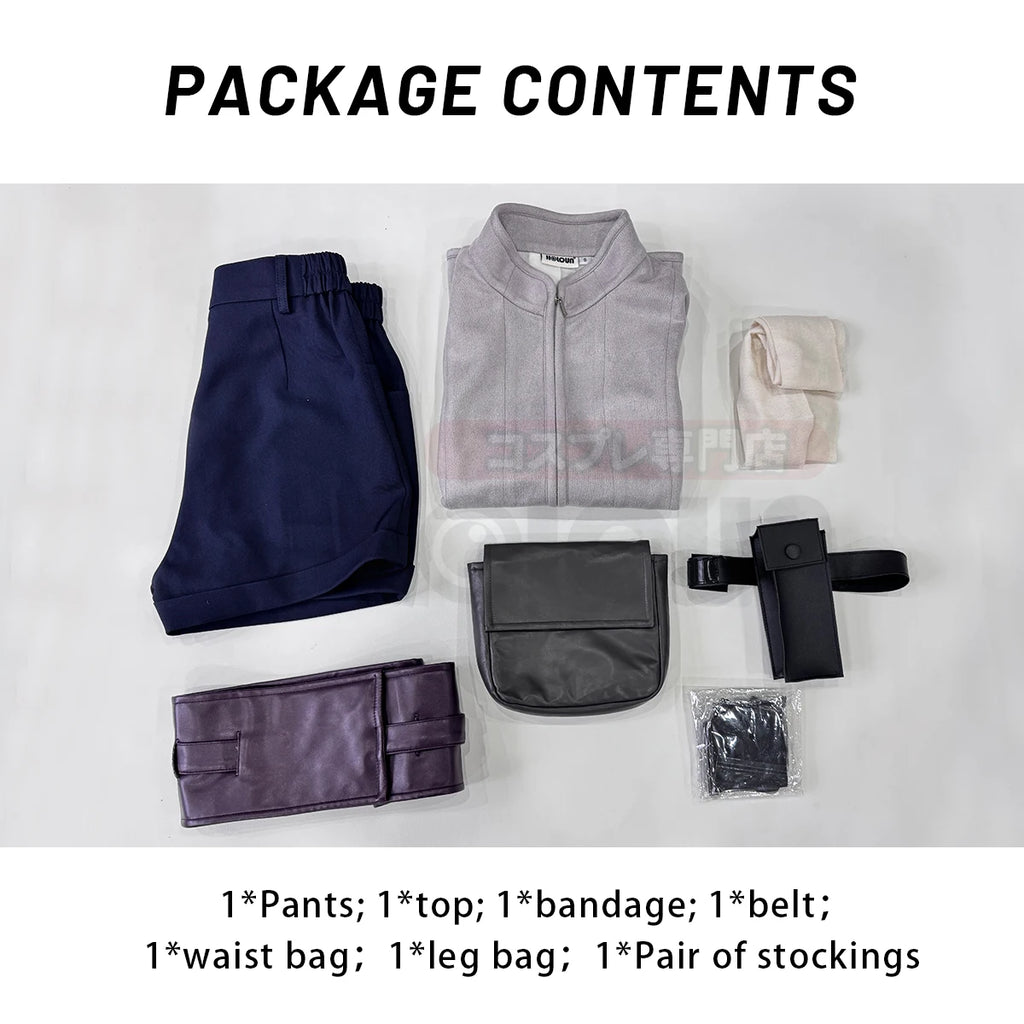Costume Cosplay Hyuga Hinata – Naruto | Tenue + Perruque