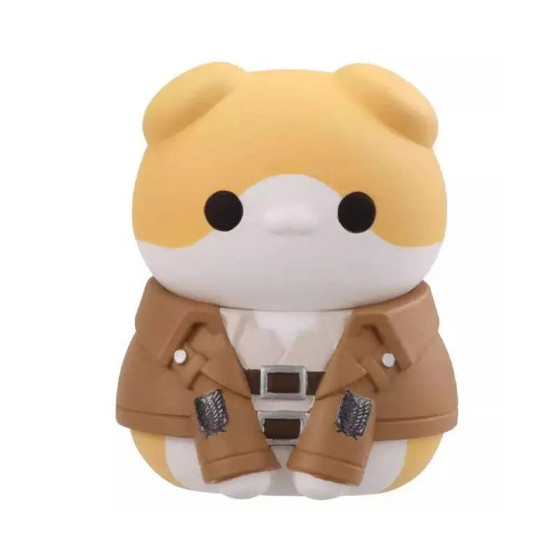 Anime Genuine Attack on Titan Mikasa·Ackerman Sasha Braus Jean Kirstein Cosplay Cat Garage Kits Cartoon Figurine Model Gift otakupop.store
