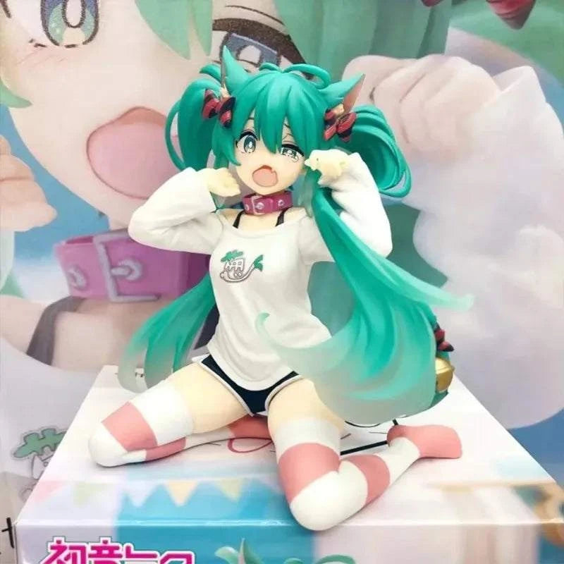 Figurine Hatsune Miku 11cm Neko T-Shirt Ver. – Kawaii Anime | otakupop.store