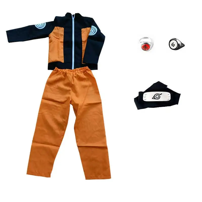 Adult Kids Uzumaki Jacket Pants Cosplay Wind Caller Costume Cosplay Anime Secondary Roleplay Costume otakupop.store