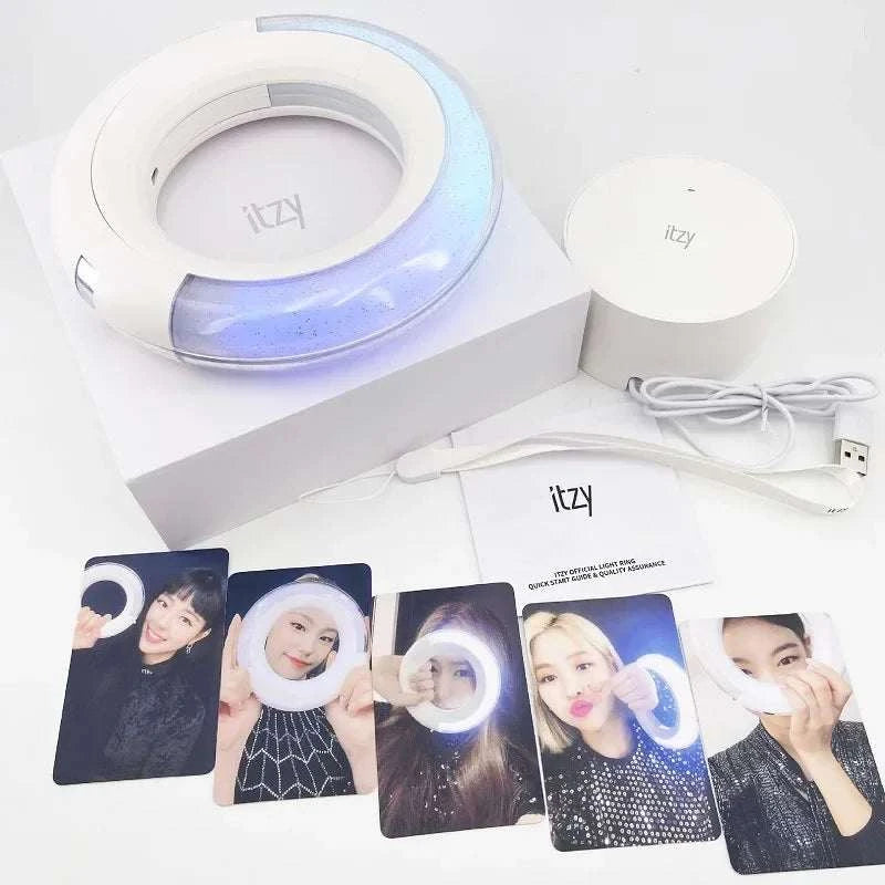 Fashion Kpop Itzys Lightstick Round Hand Lamp Concert Lamp Hiphop Party Flash Fluorescent Light Stick Fans Collection Toys Gifts otakupop.store