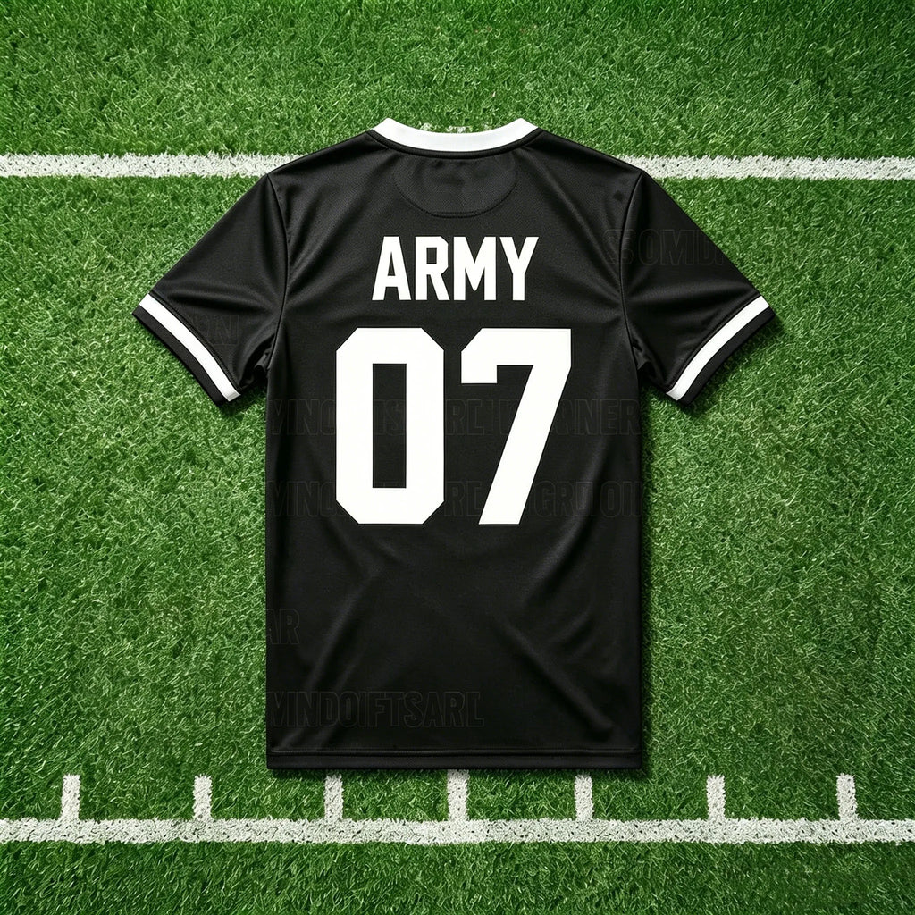 2026 Kpop Group Member Number Print Football Jersey T-shirt Casual Short Sleeve Sports Tee For Fans Summer Streetwear Tops otakupop.store