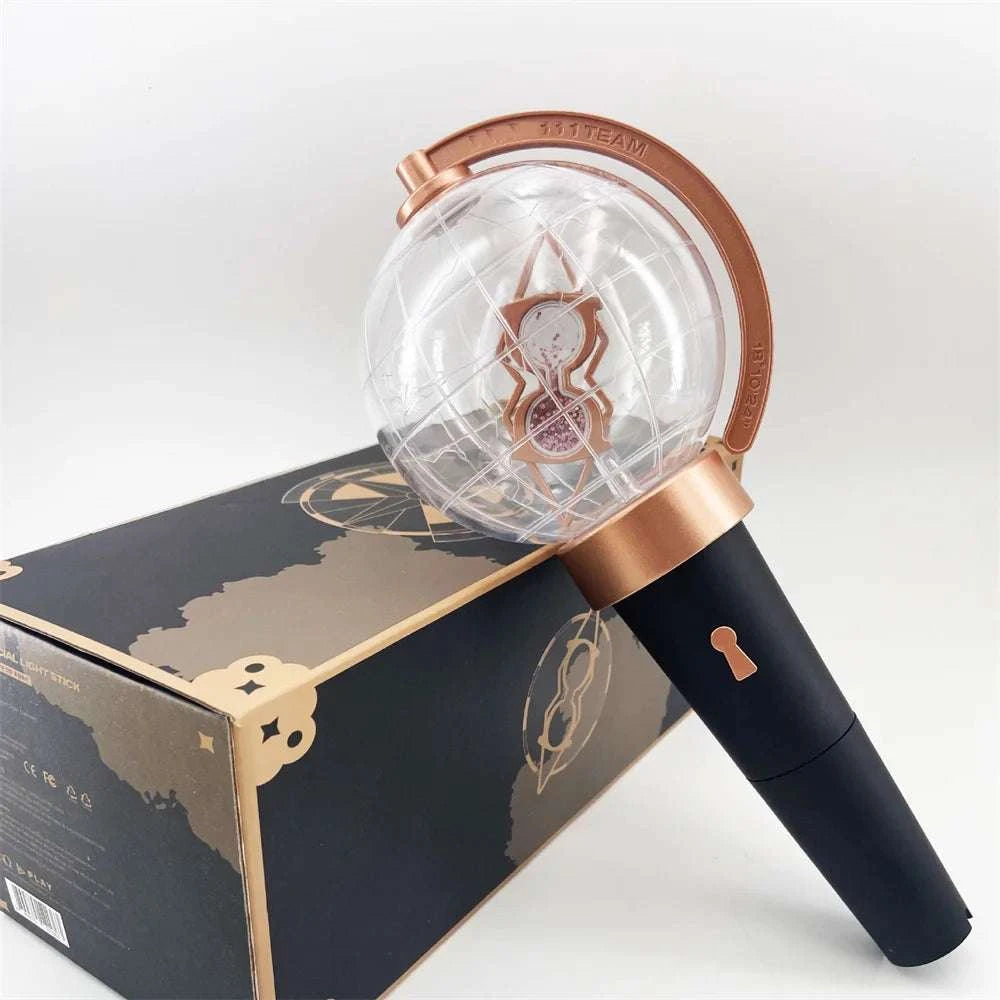 Kpop Ateezed Ver.1 Ver.2 Lightstick Globe Hand Lamp Concert Lamp Hiphop Party Light Stick Flash Fluorescent Fans Collection Toys otakupop.store