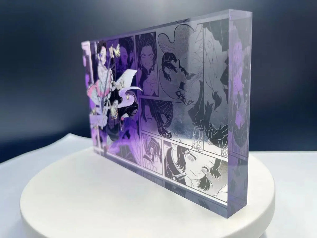 New Demon Slayer Creative High-value Bar Chi Tokitou Muichirou Acrylic Brick Computer Desktop Ornaments Anime Peripheral Gifts otakupop.store