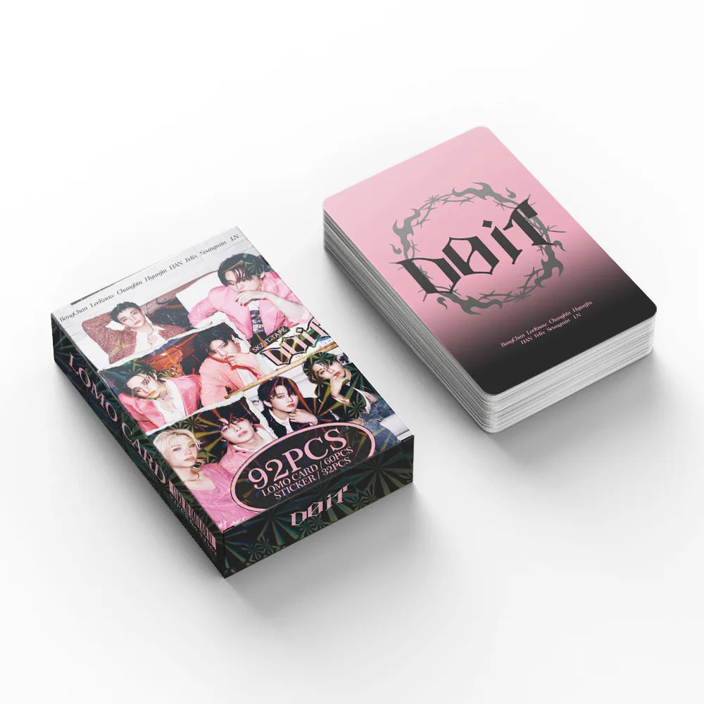 92 Star Little Cards Stray Kids Karma "DO IT New Special Photo Card Anime Peripheral Game Collection Card SKZ LOMO Small Card otakupop.store