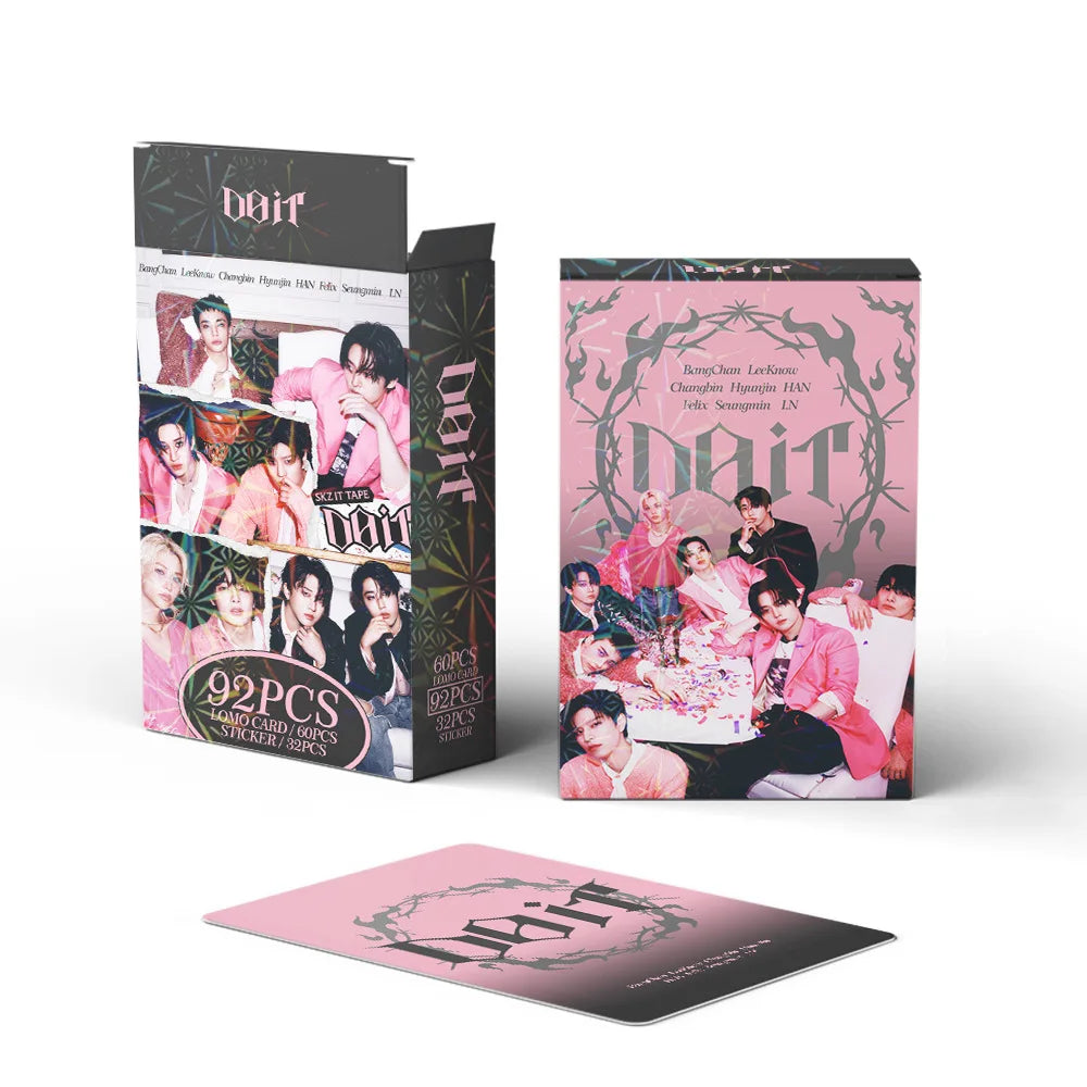 92 Star Little Cards Stray Kids Karma "DO IT New Special Photo Card Anime Peripheral Game Collection Card SKZ LOMO Small Card otakupop.store