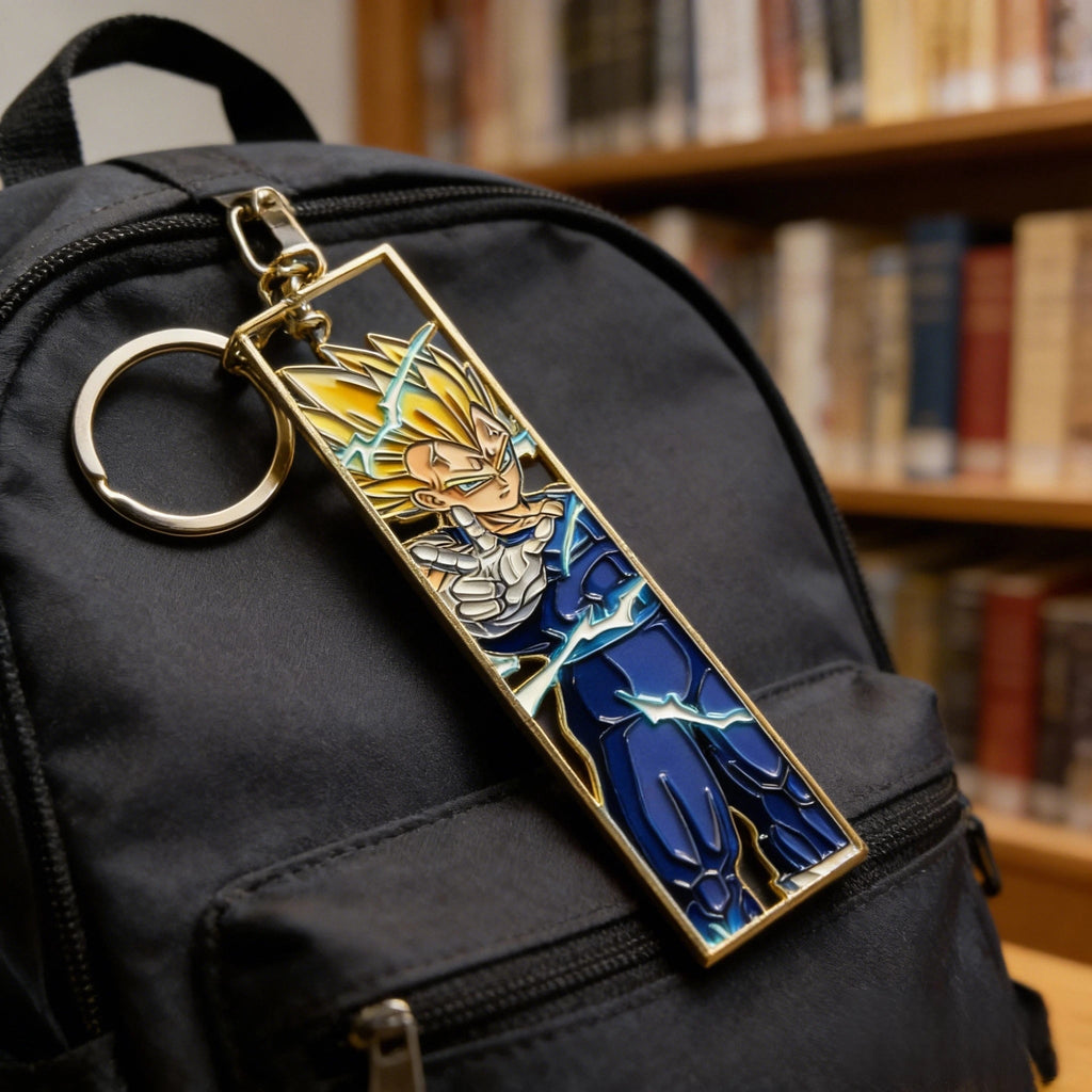 Anime Metal Hollow Out Keychains Bookmark Cute Jet Manga Fashion Bag Key Tag Jewelry Accessory Key Ring Holder Gift Anime otakupop.store