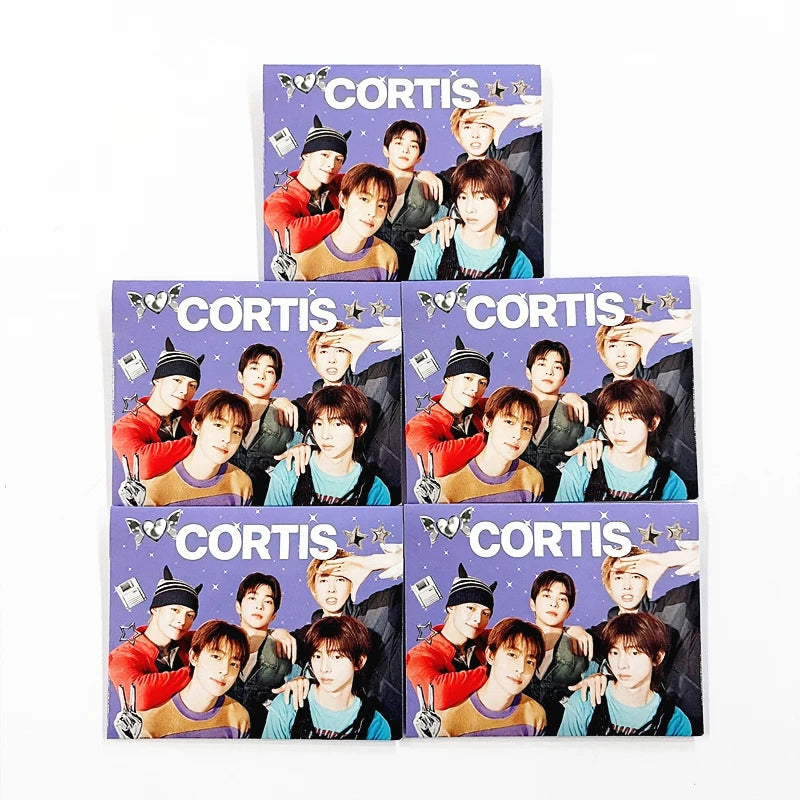 Random 5/10 Packs K-pop CORTIS Support Photocards, 3 Inch Korean Boy Group Idol LOMO Cards, Fans Collection Gift otakupop.store