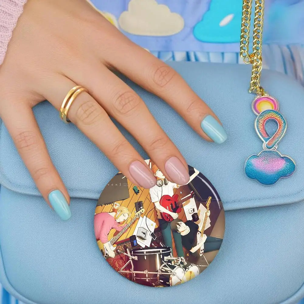 Given Manga Vai Receber Anime Creative Pins Funny Round Snap-in Brooch Badge Backpack Hat Accessories Jewelry Gifts For Friend otakupop.store