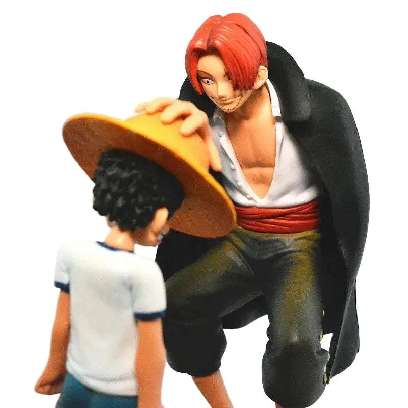 Figurine One Piece – Luffy & Shanks 18cm | Collector PVC
