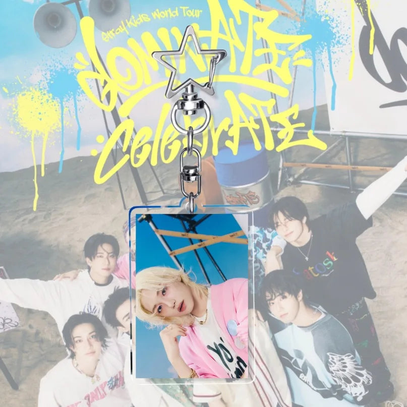 K-POP Stray Kids  Acrylic Keychain SKZOO Huang Xuanchen's New AlbumCelebrate KARMA Accessories  Keychain Accessories Gifts otakupop.store