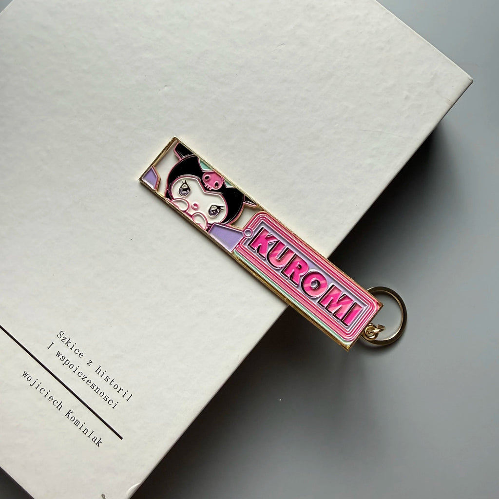 Anime Metal Hollow Out Keychains Bookmark Cute Jet Manga Fashion Bag Key Tag Jewelry Accessory Key Ring Holder Gift Anime otakupop.store