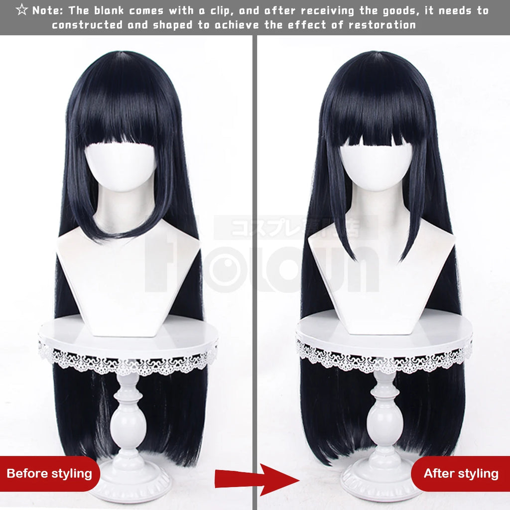 Costume Cosplay Hyuga Hinata – Naruto | Tenue + Perruque