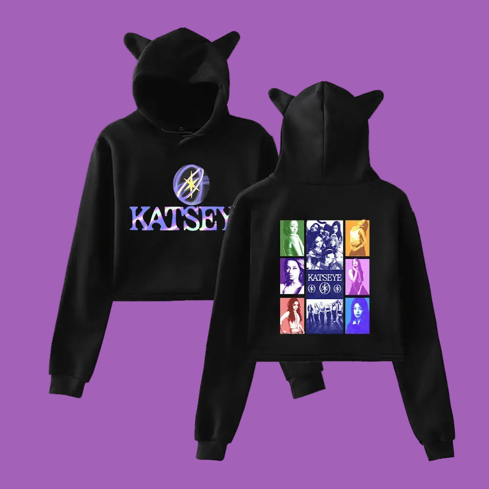 Pull KATSEYE - couleur navy - taille XXS